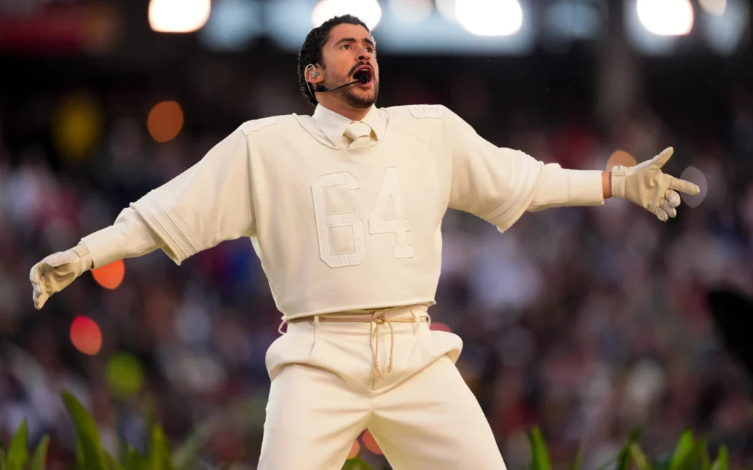 The Story Behind Bad Bunny’s Zara Outfit at the 2026 Super Bowl: Including That “64” Jersey